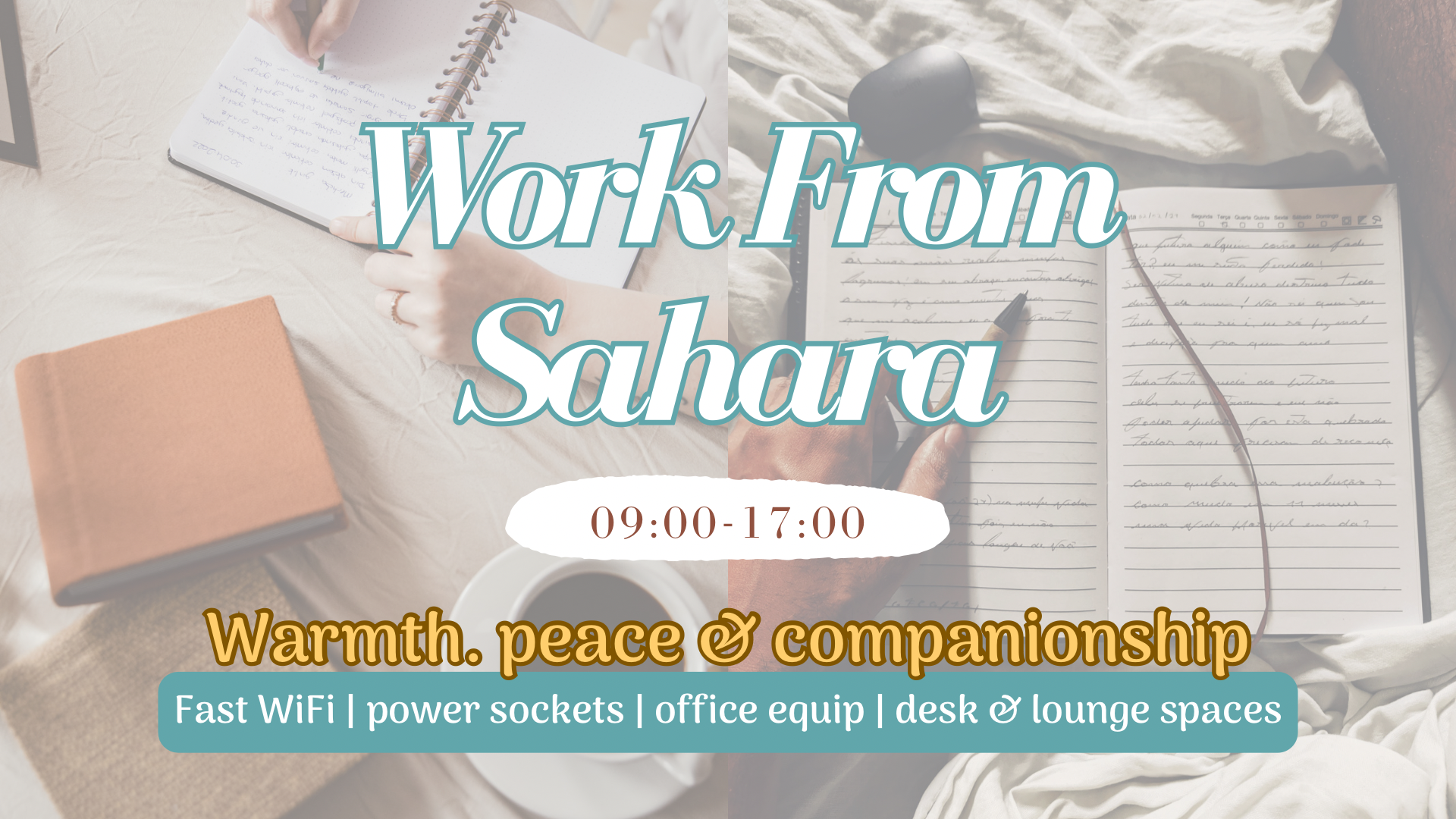 Co-working at Sahara
